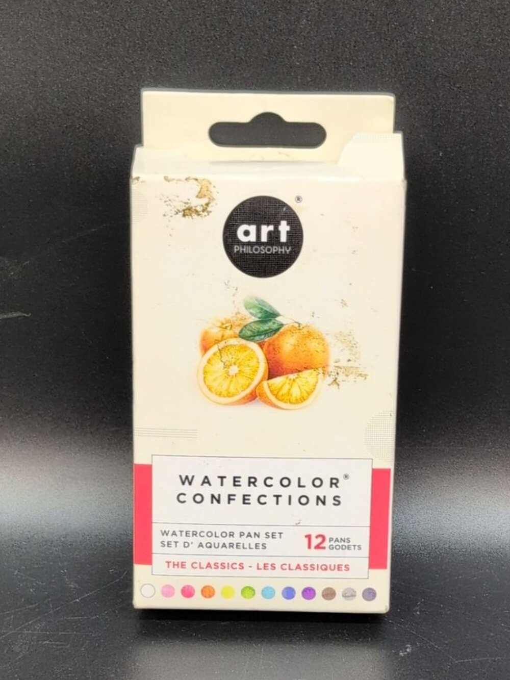 Prima Art Philosophy Watercolor Confections The Classics 12 Paint Pans Set